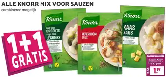 Coop ALLE KNORR MIX VOOR SAUZEN aanbieding