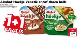 Coop Almhof Hoekje Venetië en/of choco balls aanbieding
