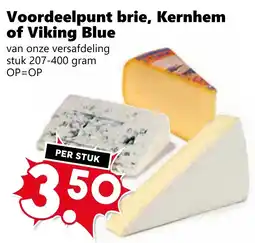 Coop Voordeelpunt brie, Kernhem of Viking Blue aanbieding