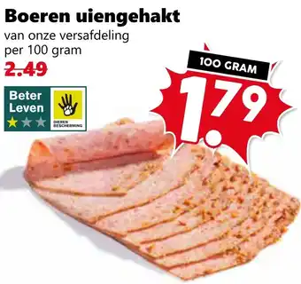 Coop Boeren uiengehakt aanbieding