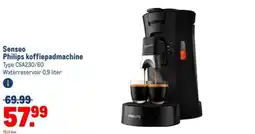 Makro Senseo Philips koffiepadmachine aanbieding