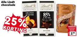 Coop Alle Lindt chocolade aanbieding