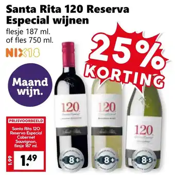Coop Santa Rita 120 Reserva Especial wijnen aanbieding