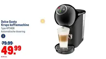 Makro Dolce Gusto Krups koffiemachine aanbieding