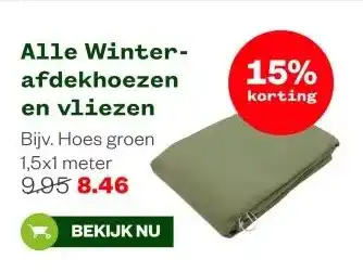Welkoop Alle Winter- afdekhoezen en vliezen aanbieding