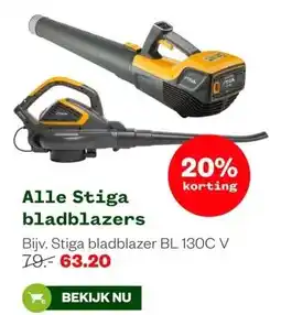 Welkoop Alle Stiga bladblazers aanbieding