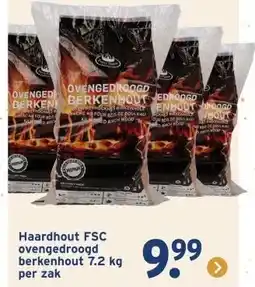 GAMMA Haardhout FSC ovengedroogd berkenhout 7.2 kg aanbieding