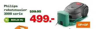 Welkoop Philips robotmaaier 3000 serie aanbieding