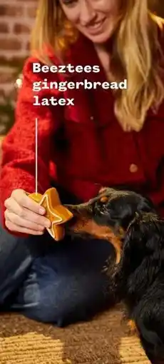 Welkoop Beeztees gingerbread latex aanbieding