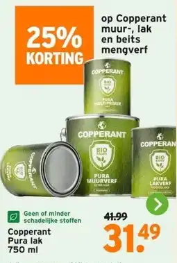 GAMMA Copperant muur-, lak en beits mengverf aanbieding