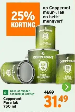 GAMMA Copperant muur-, lak en beits mengverf aanbieding