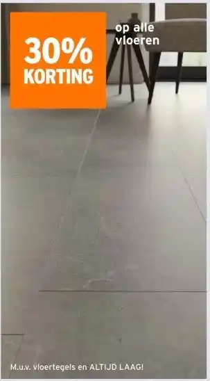 GAMMA alle vloeren aanbieding