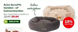 Welkoop Alle Scruffs honden- of kattenmanden aanbieding