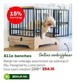 Welkoop Alle benches aanbieding