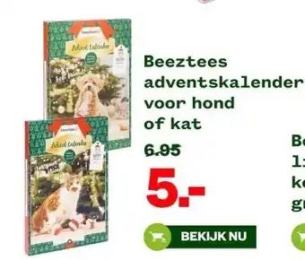Welkoop Beeztees adventskalender voor hond of kat aanbieding