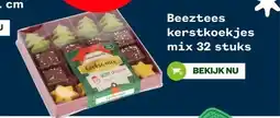 Welkoop Beeztees kerstkoekjes mix 32 stuks aanbieding