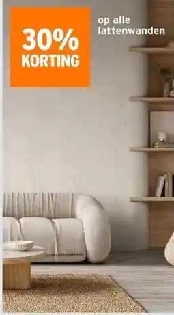 GAMMA alle lattenwanden aanbieding