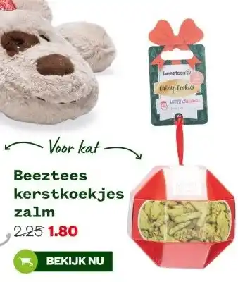 Welkoop Beeztees kerstkoekjes zalm aanbieding