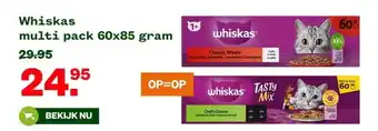 Welkoop Whiskas multi pack aanbieding