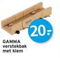 GAMMA GAMMA verstekbak aanbieding