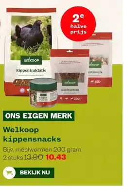 Welkoop Welkoop kippensnacks aanbieding