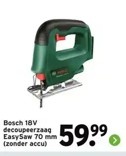GAMMA Bosch 18V decoupeerzaag EasySaw aanbieding