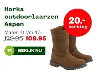 Welkoop Horka outdoorlaarzen Aspen aanbieding