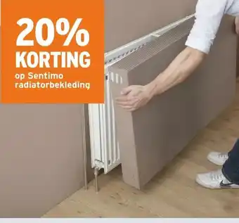 GAMMA Sentimo radiatorbekleding aanbieding