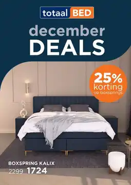 TotaalBED Boxspring Kalix aanbieding