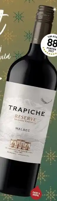 Gall & Gall Trapiche Reserve Malbec 75CL aanbieding