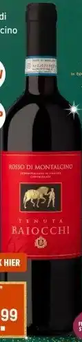 Gall & Gall Tenuta Baiocchi Rosso di Montalcino 75CL aanbieding
