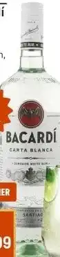 Gall & Gall Bacardí Carta Blanca 100CL aanbieding