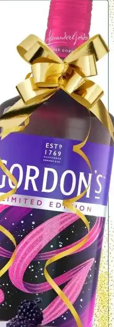 Gall & Gall Gordon's Shimmer Berry 70CL aanbieding