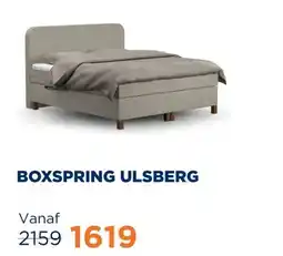 TotaalBED Boxspring Ulsberg vlak aanbieding