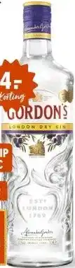 Gall & Gall Gordon's London Dry 70CL aanbieding