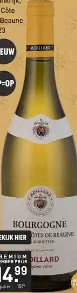 Gall & Gall Moillard Hautes Cotes de Beaune Les Alouettes 75CL aanbieding