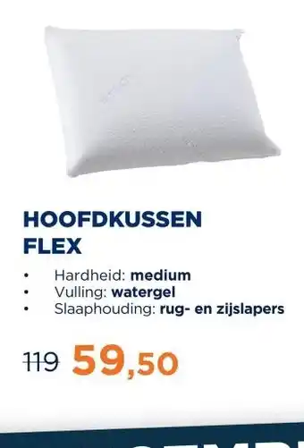 TotaalBED Hoofdkussen Flex | Watergel aanbieding