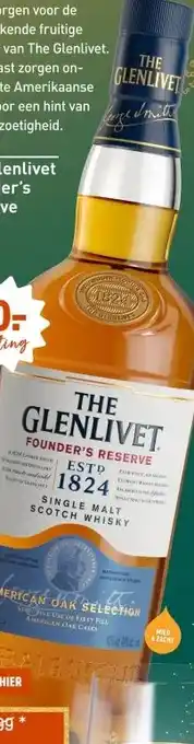 Gall & Gall The Glenlivet Founder's Reserve 70CL aanbieding