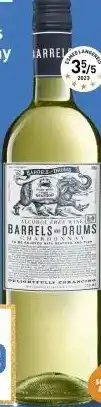 Gall & Gall Barrels and Drums Chardonnay 75CL aanbieding