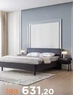 TotaalBED Bed Antwerpen | 140 x 200 cm | Challenger 752, donkerblauw aanbieding