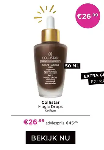 ICI Paris XL Collistar Magic Drops Selftan aanbieding
