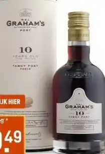 Gall & Gall Graham's 10 Years Old Tawny 20CL aanbieding