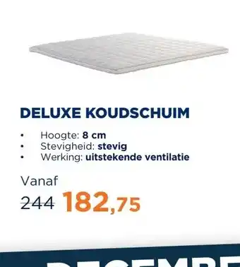 TotaalBED Topmatras Deluxe | Koudschuim aanbieding