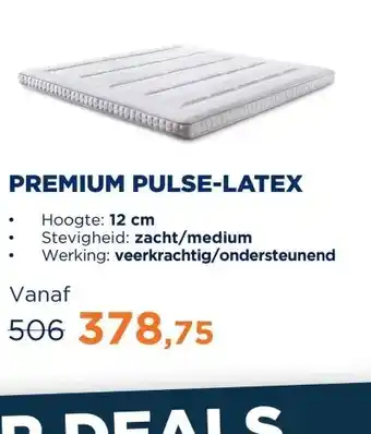 TotaalBED Topmatras Premium | Pulse-latex aanbieding