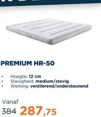 TotaalBED Topmatras Premium | HR-50 aanbieding