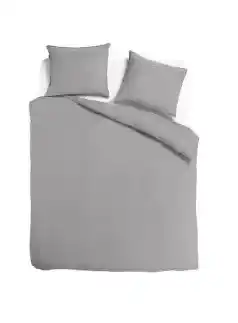 TotaalBED Dekbedovertrek Noa Ice Grey 140 x 200/220 cm aanbieding