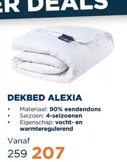 TotaalBED Dekbed Alexia 90% dons | 140 x 200 cm | 4-seizoenen aanbieding