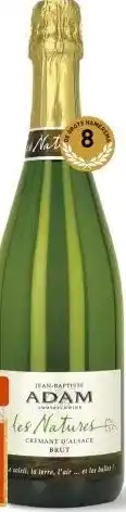 Gall & Gall Adam Crémant d'Alsace Brut Les Natures 75CL aanbieding