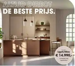 Superkeukens Keuken Ligeti/Mira aanbieding