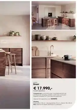 Superkeukens keuken Ensor aanbieding